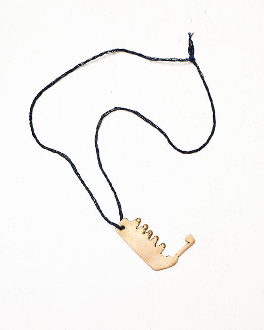 MIGRANT BOAT NECKLACE